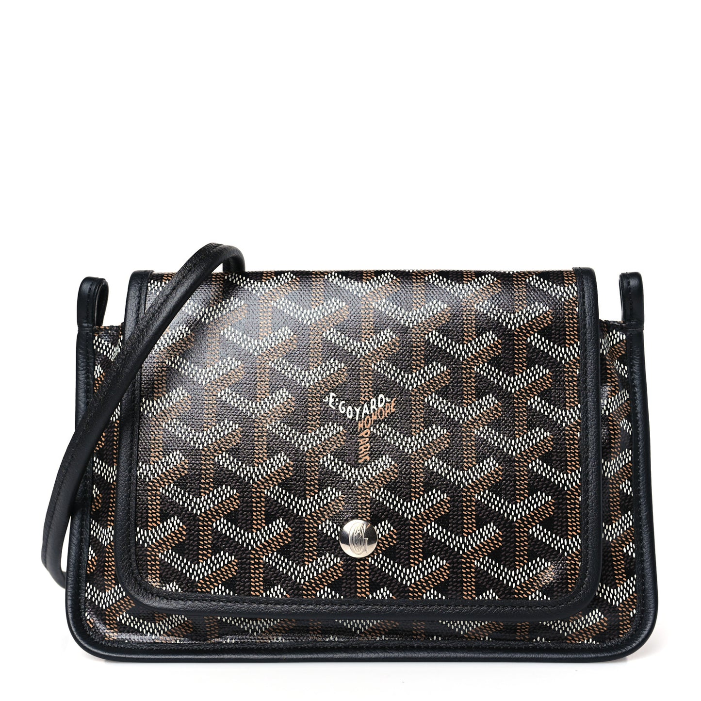Goyardine Plumet Wallet Clutch Black