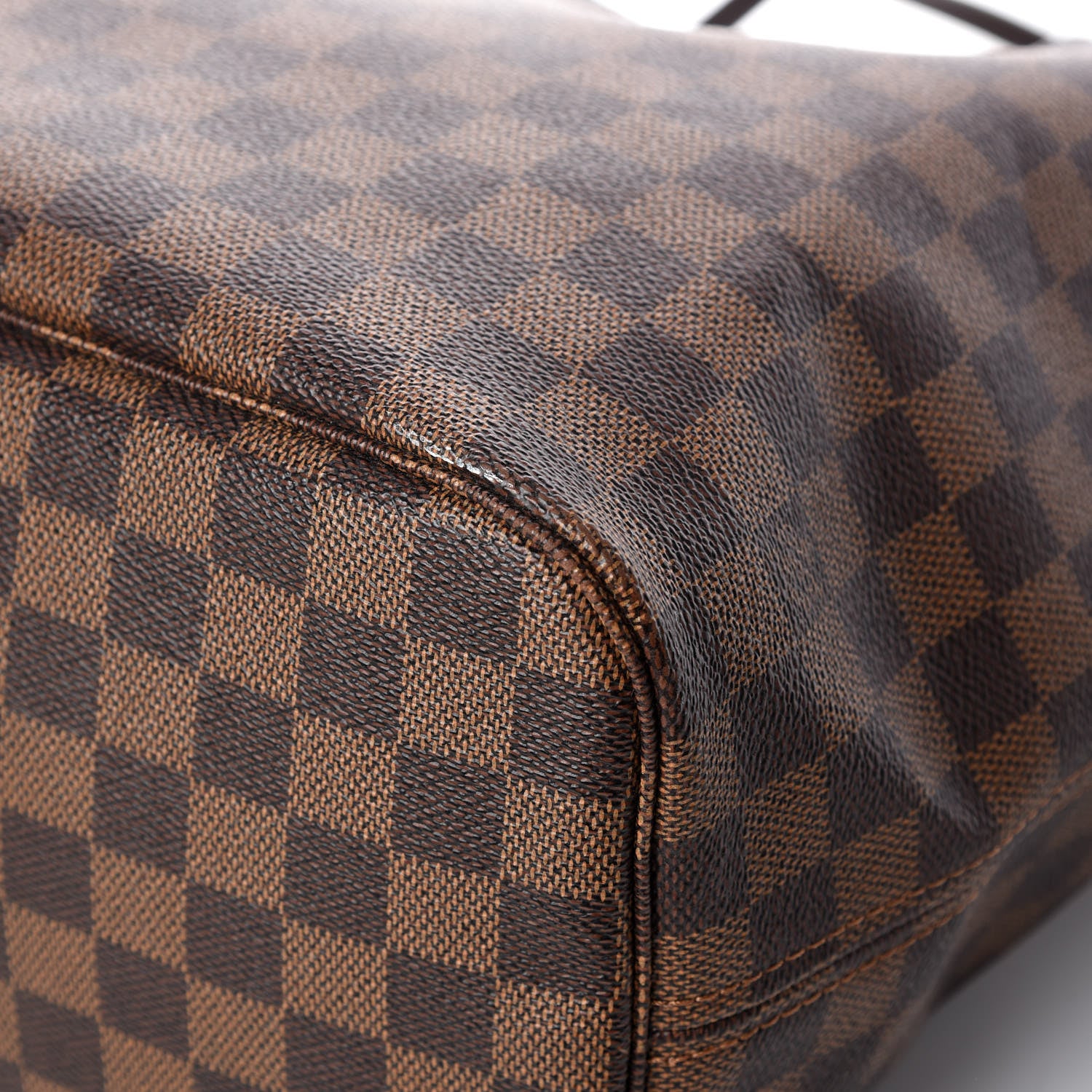 Louis Vuitton Damier Ebene Neo Neverfull MM Rose Ballerine 14 of 18