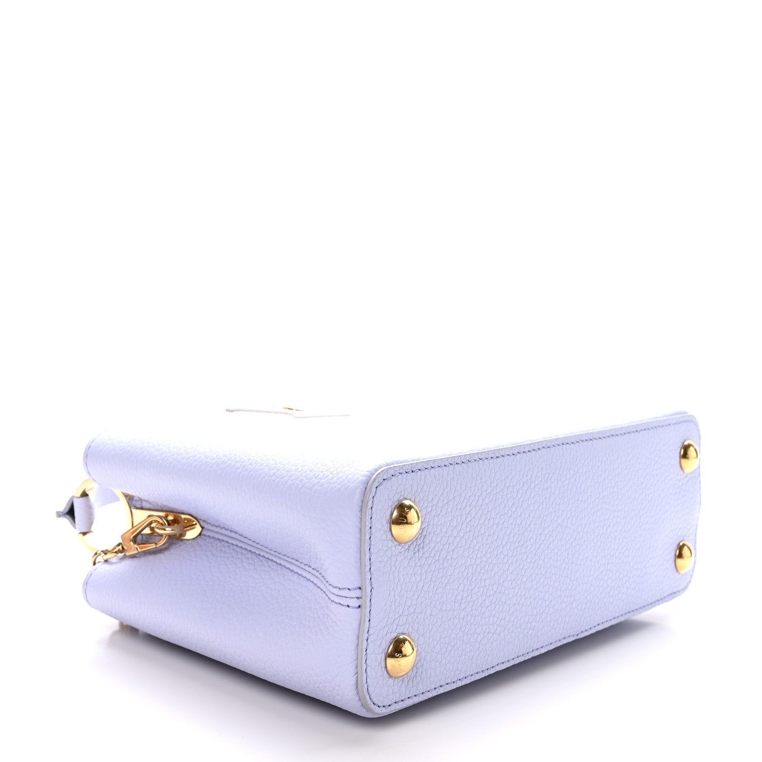 Louis Vuitton Taurillon Braided Chain Capucines BB Iris Creme 4 of 9