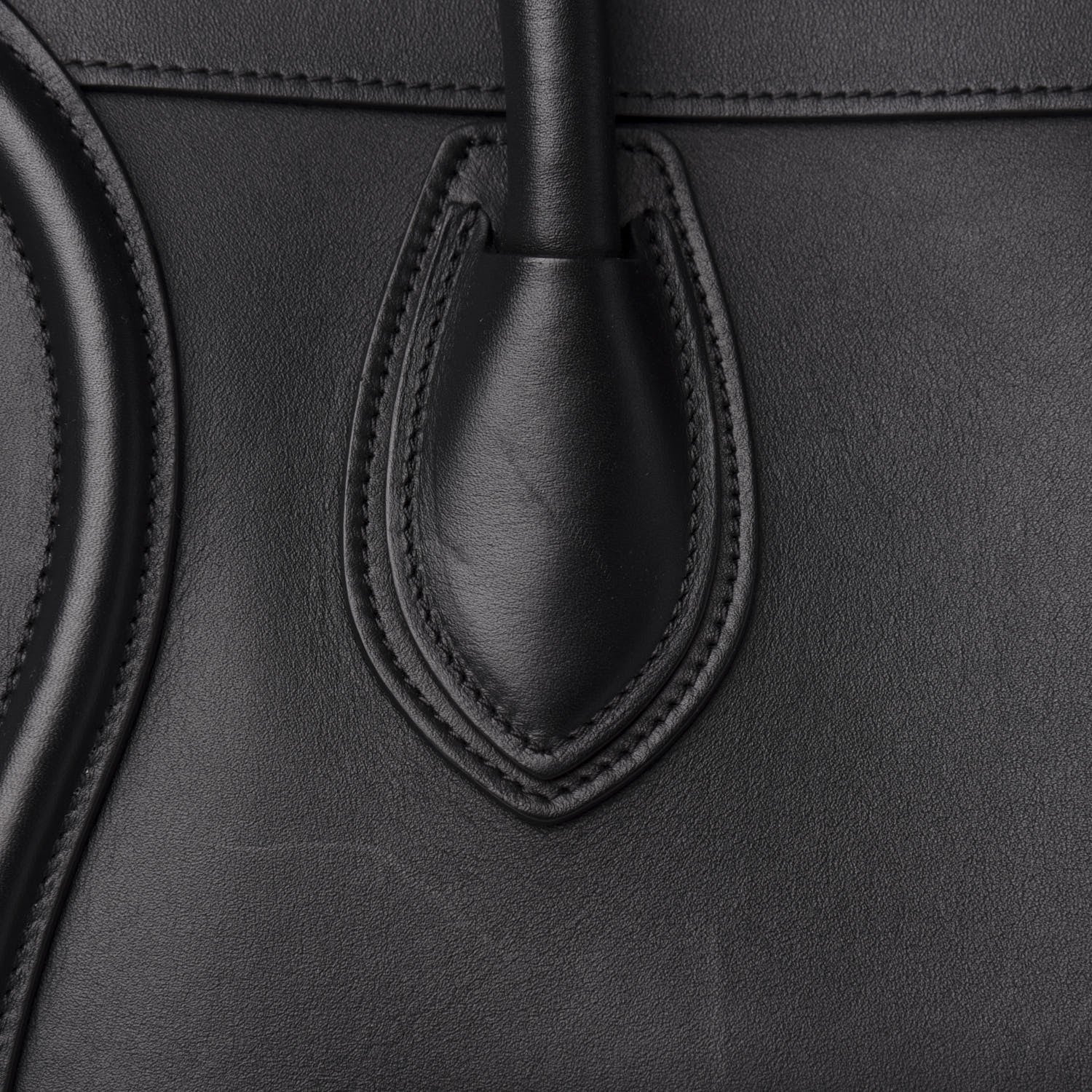 Celine Smooth Calfskin Mini Luggage Black 9 of 11