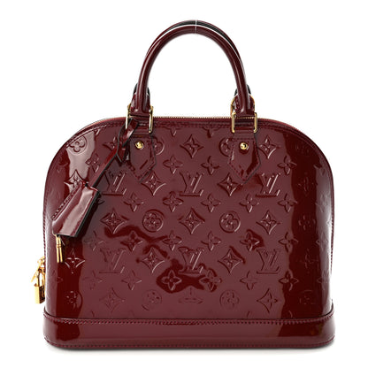 Louis Vuitton Vernis Alma PM Pomme D'Amour 1 of 10