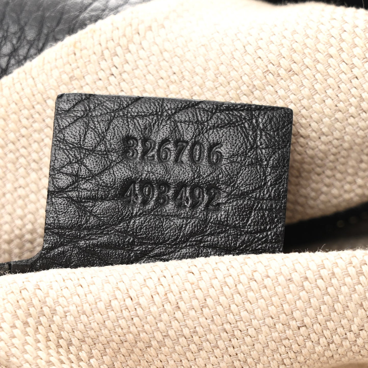 Pebbled Calfskin Medium Soho Chain Hobo Black