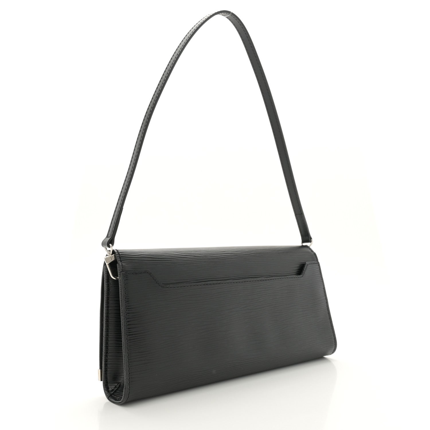 Louis Vuitton Epi Sevigne Clutch  Black 3 of 12