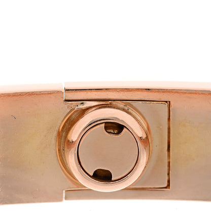 Cartier 18K Pink Gold LOVE Bracelet 17 6 of 7