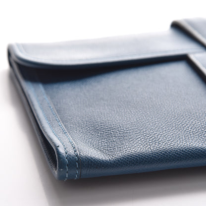 Hermes Epsom Jige PM Clutch Bleu Thalassa 8 of 10