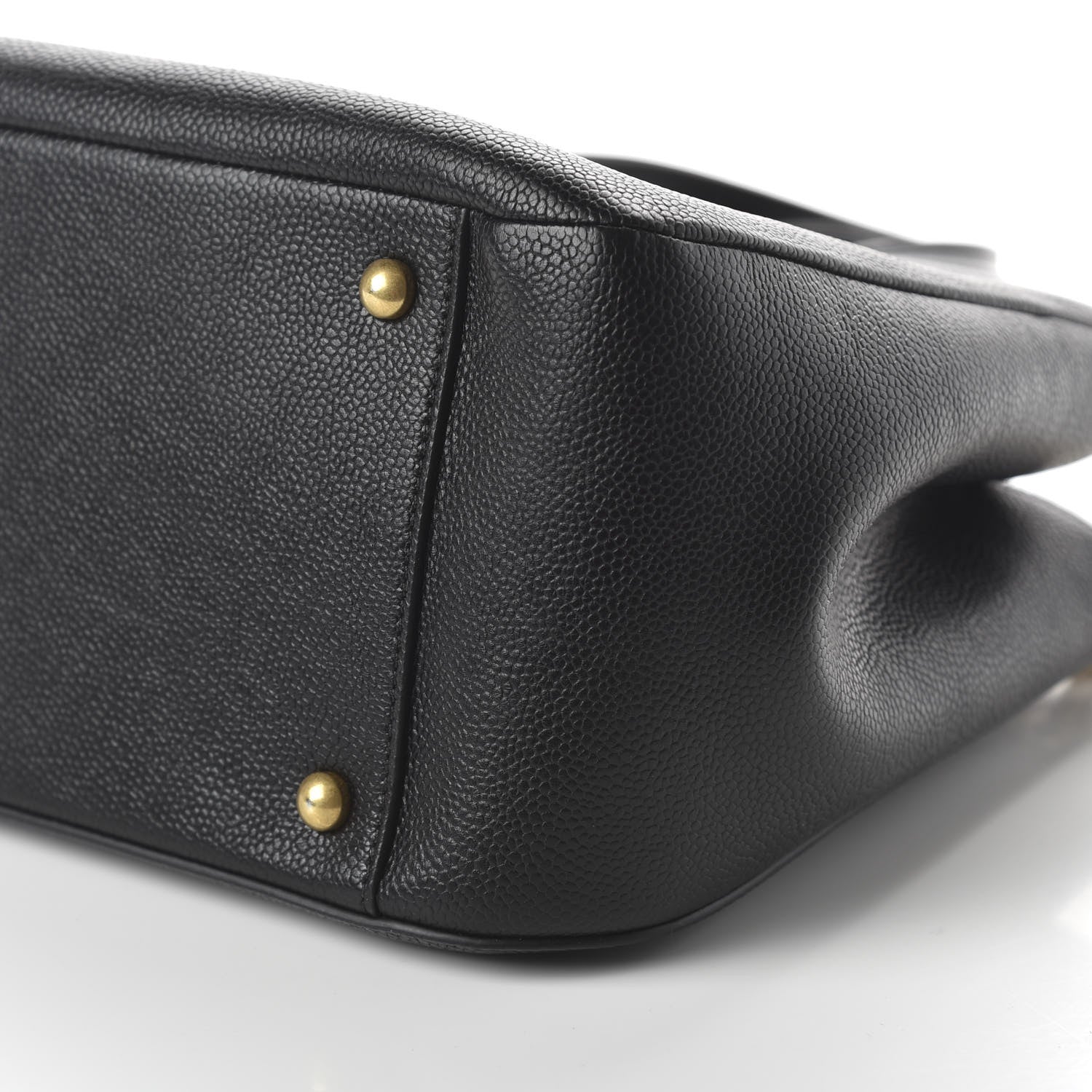 Chanel Caviar Small Shopping Tote Black 7 of 11