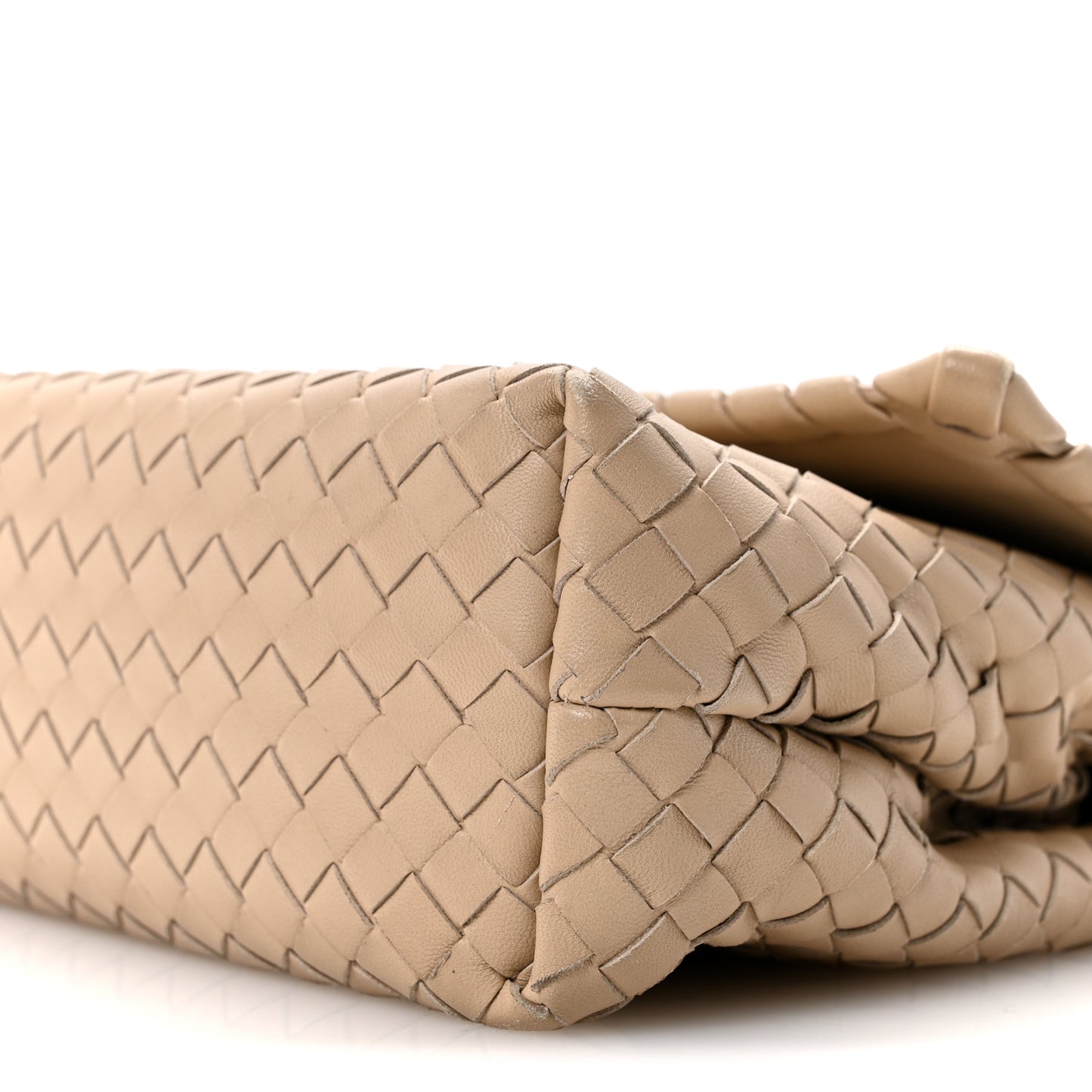 Nappa Intrecciato Small Olimpia Shoulder Bag Mink