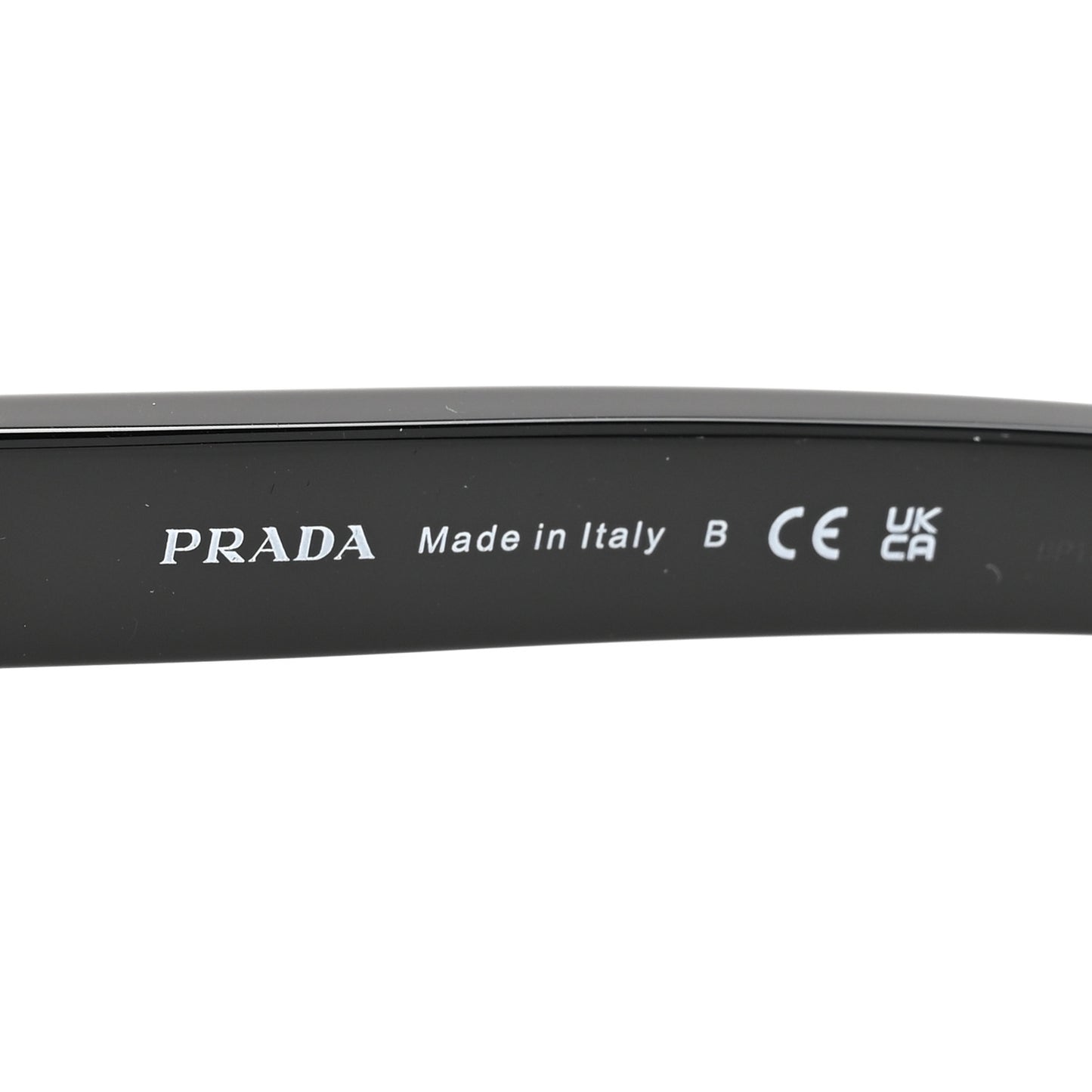 Acetate Rectangular Sunglasses SPR D07 Black