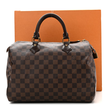 Louis Vuitton Damier Ebene Speedy 30 11 of 11