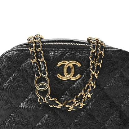 Chanel Caviar Quilted Mini CC You Camera Case Black 8 of 10