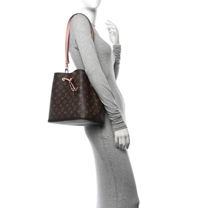 Louis Vuitton Monogram Neonoe MM Rose Poudre 2 of 10