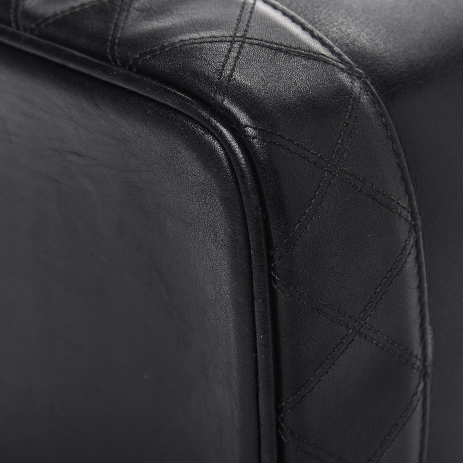 Chanel Lambskin Vanity Cosmetic Case Black 12 of 21