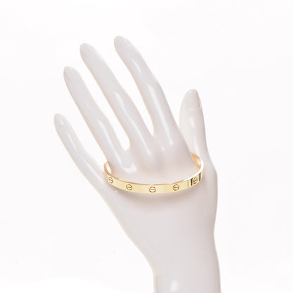 Cartier 18K Yellow Gold LOVE Cuff Bracelet 19 2 of 5