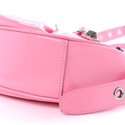 Balenciaga Patent Faux Leather Le Cagole Shoulder Bag XS Sweet Pink 11 of 11