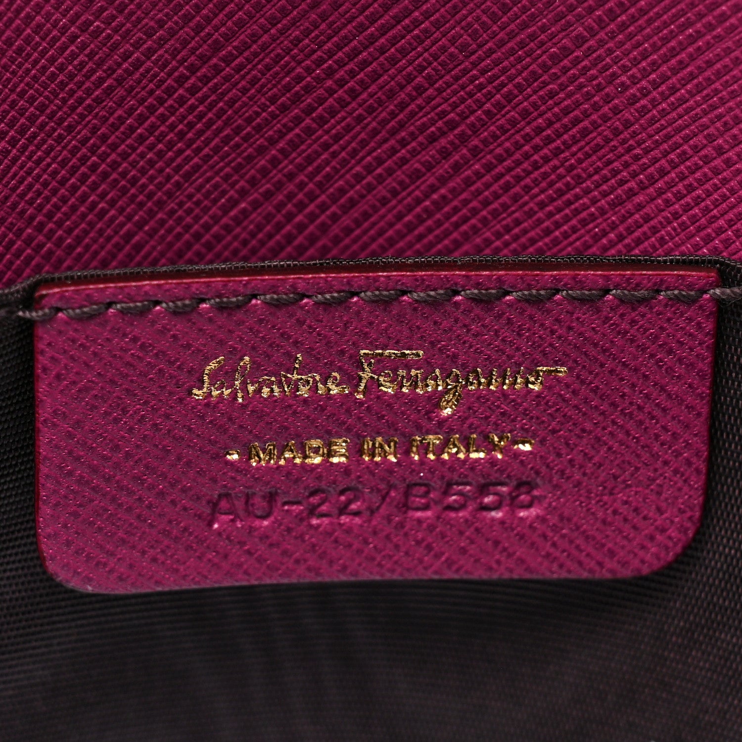 Salvatore Ferragamo Calfskin Mini Miss Vara Bow Chain Bag Sangria 6 of 11
