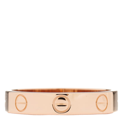 Cartier 18K Pink Gold 3.5mm LOVE Wedding Band Ring 52 6 3 of 4