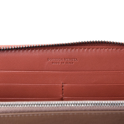 Bottega Veneta Nappa Intrecciato Zip Around Wallet Pompei 5 of 9