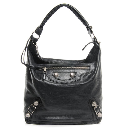 Balenciaga Agneau Giant 21 Silver Hardware Day Hobo Anthracite 1 of 8