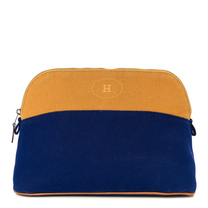 Hermes Toile Trousse De Voyage Cosmetic Case 1 of 8