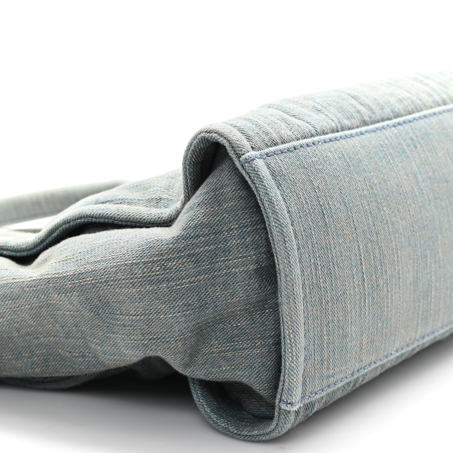 Denim Small Deauville Tote Light Blue