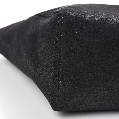 Stella McCartney Shaggy Deer Falabella East West Shopper Tote Black 8 of 13