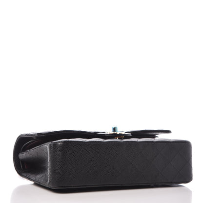 Chanel Caviar Quilted Medium Double Flap Black 5 of 9