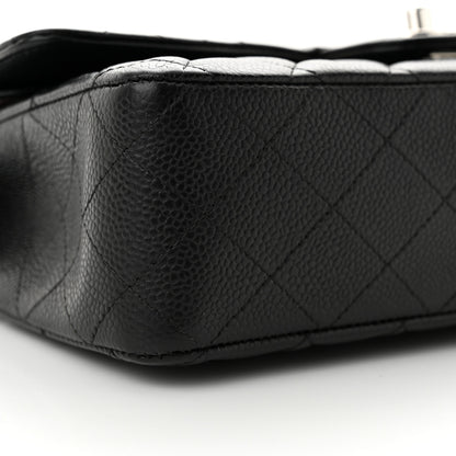 Chanel Caviar Quilted Medium Double Flap Black 9 of 11