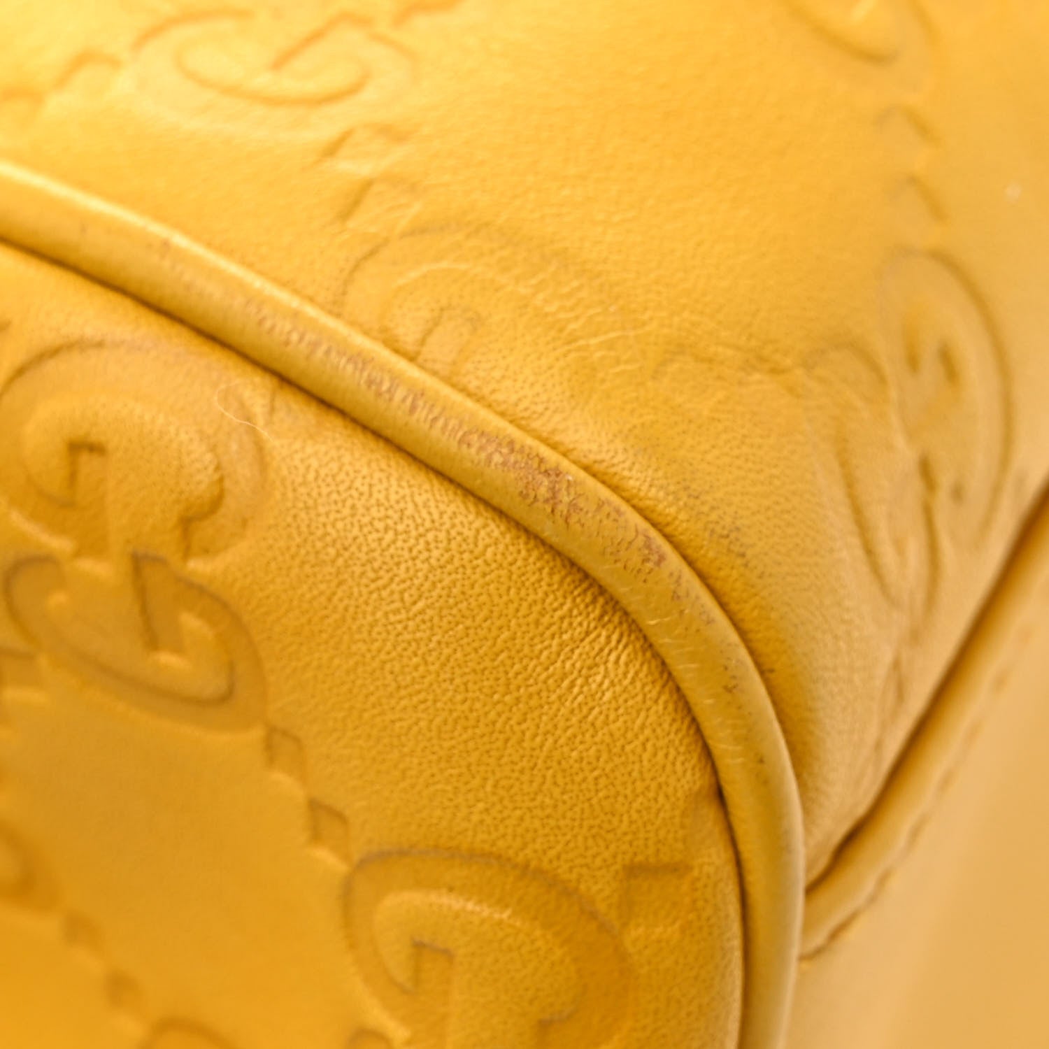 Gucci ssima Charmy Shoulder Bag Yellow 16 of 18