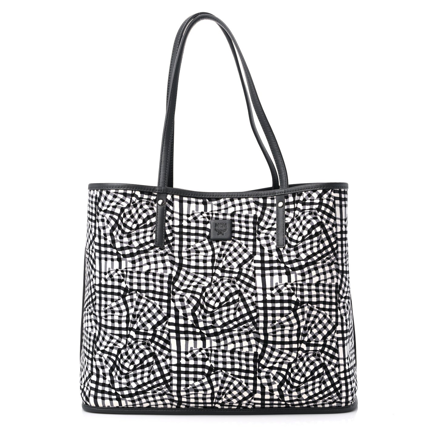 Visetos Medium Project Reversible Shopper Tote Phantom Grey