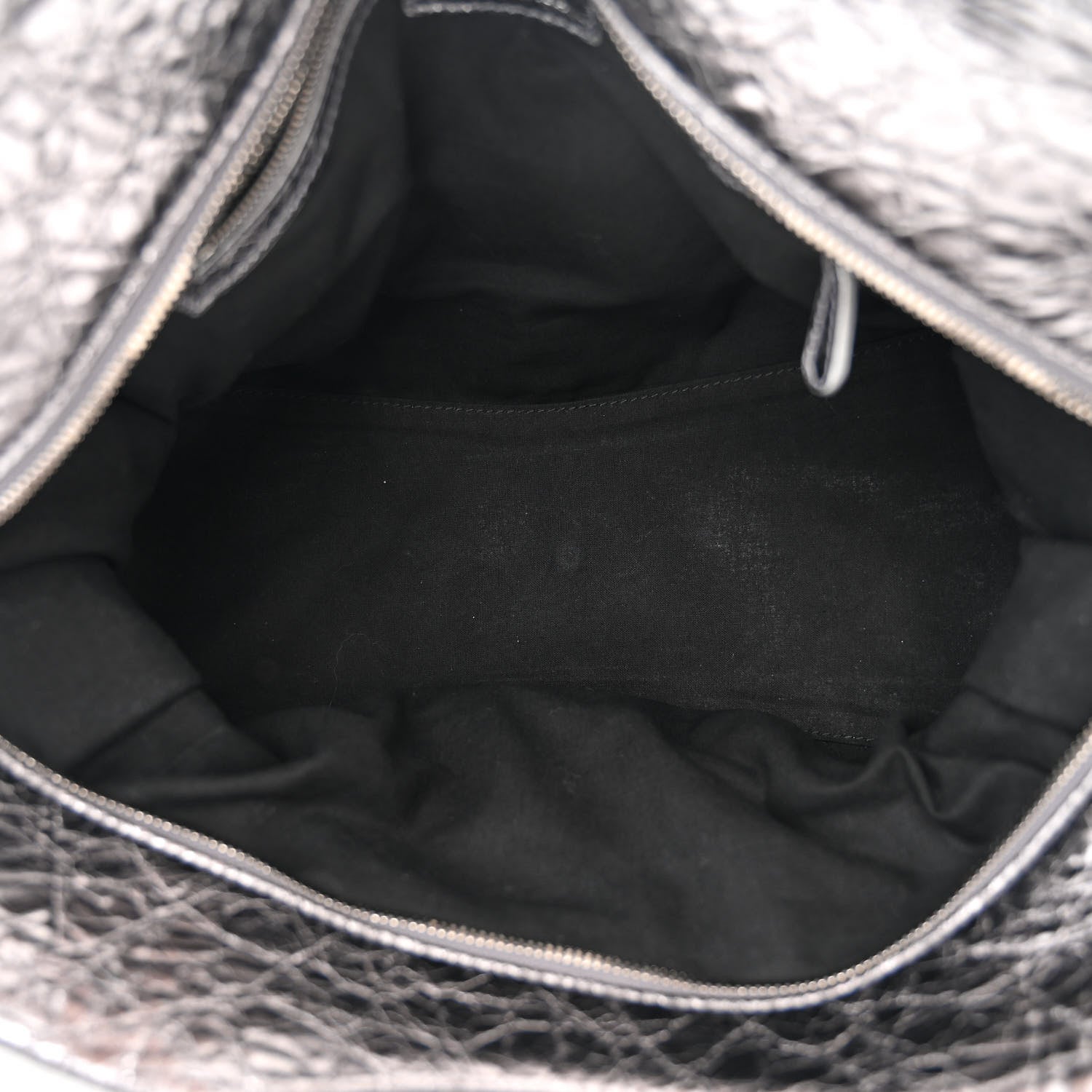 Balenciaga Metallic Agneau Arena Neo Cagole City Silver 5 of 11