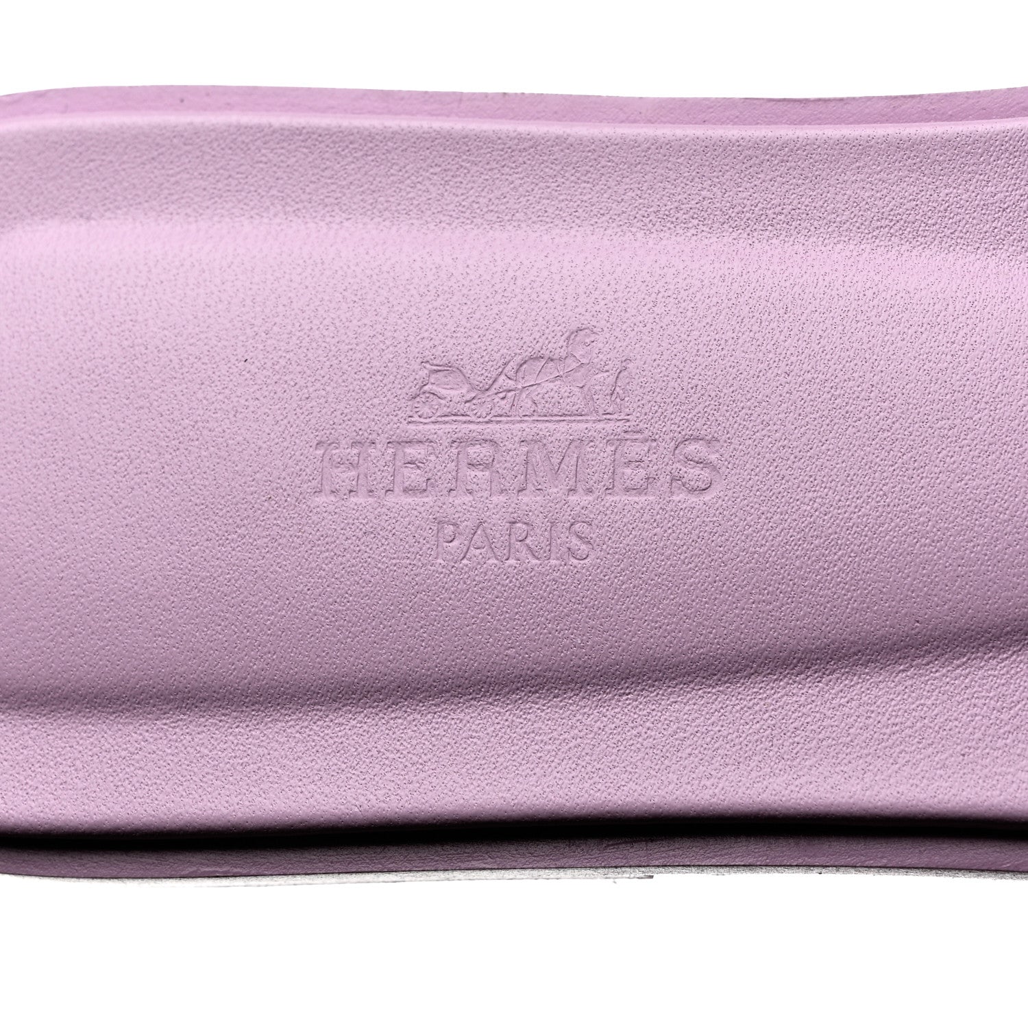 Hermes Epsom Oran Sandals 37 Violet Amethyste 7 of 9