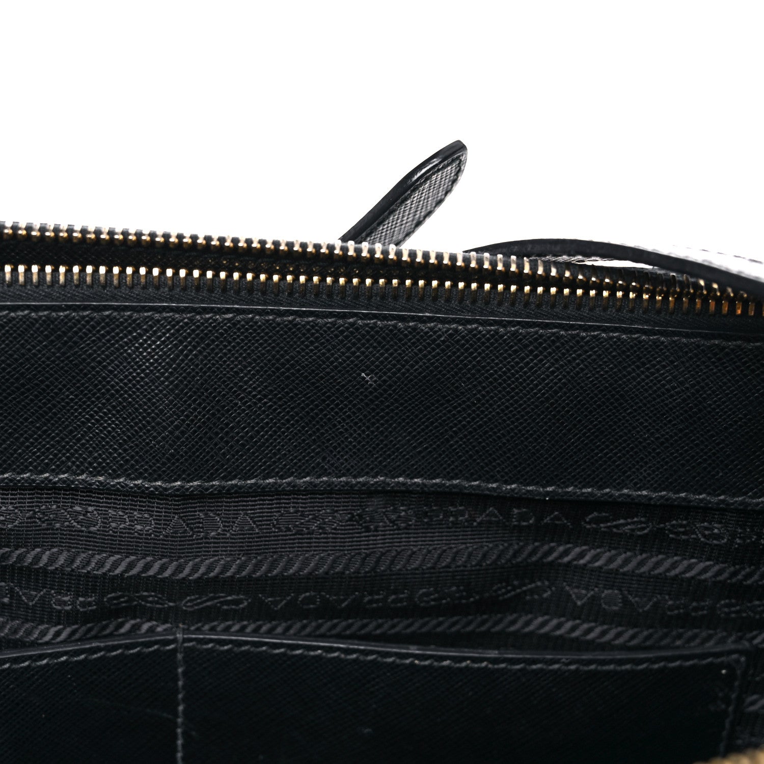 Prada Saffiano Large Galleria Double Zip Tote Black 20 of 27