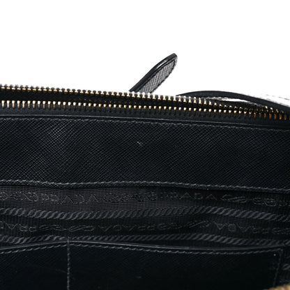 Prada Saffiano Large Galleria Double Zip Tote Black 20 of 27