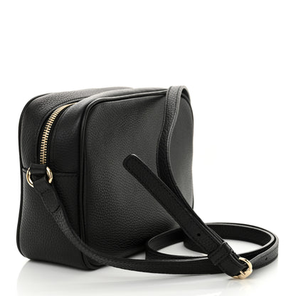 Gucci Pebbled Calfskin Small Soho Disco Bag Black 3 of 15