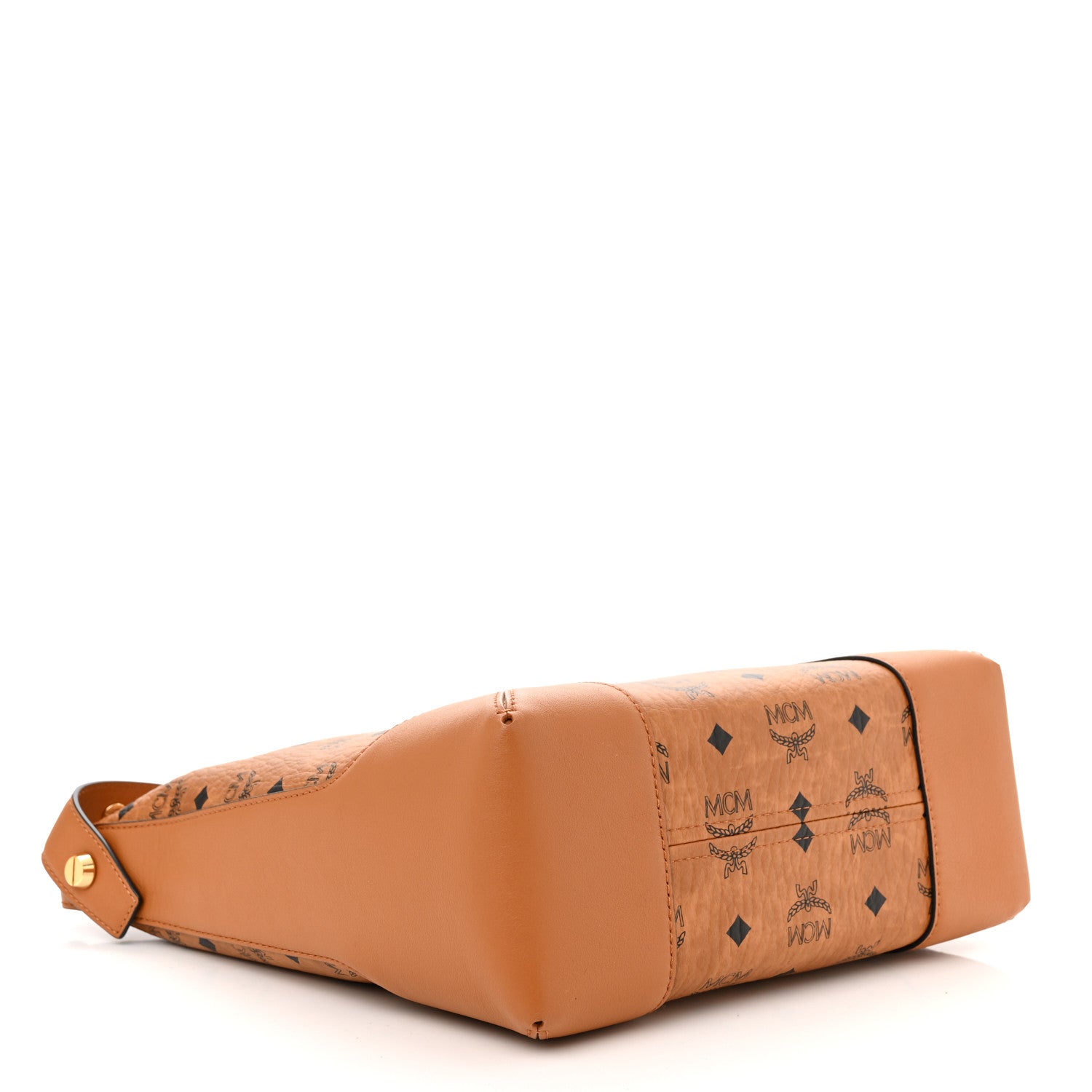 MCM Visetos Medium Klara Hobo Cognac 4 of 9