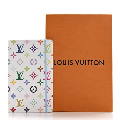 Louis Vuitton LV x TM Monogram Multicolor Jane Notebook MM  White 9 of 9