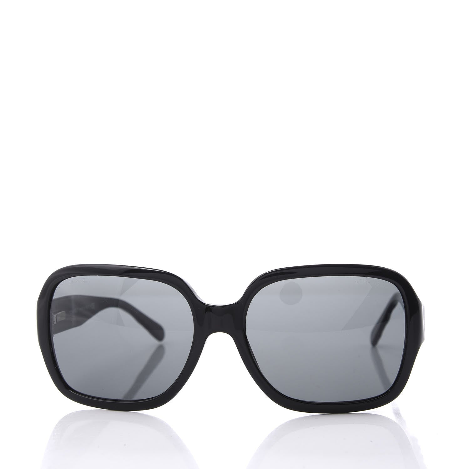 Chanel Quilted CC Sunglasses 5124 Black 577885 – FASHIONPHILE