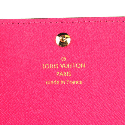 Louis Vuitton Monogram 2015 Christmas Animation Sarah Wallet Hibiscus 6 of 7