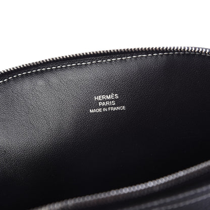 Hermes Chevre Mysore In-The-Loop-To-Go Pochette Black 6 of 7