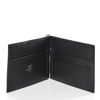 Hermes Shiny Alligator Poke Jungle Wallet Black 4 of 8