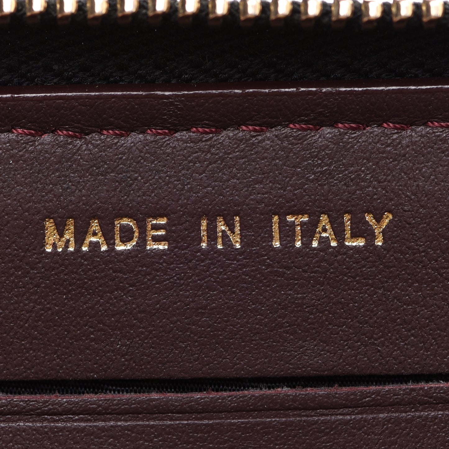 Aged Calfskin Quilted Small Lucky Charms 2.55 Reissue Zip Around Wallet Black