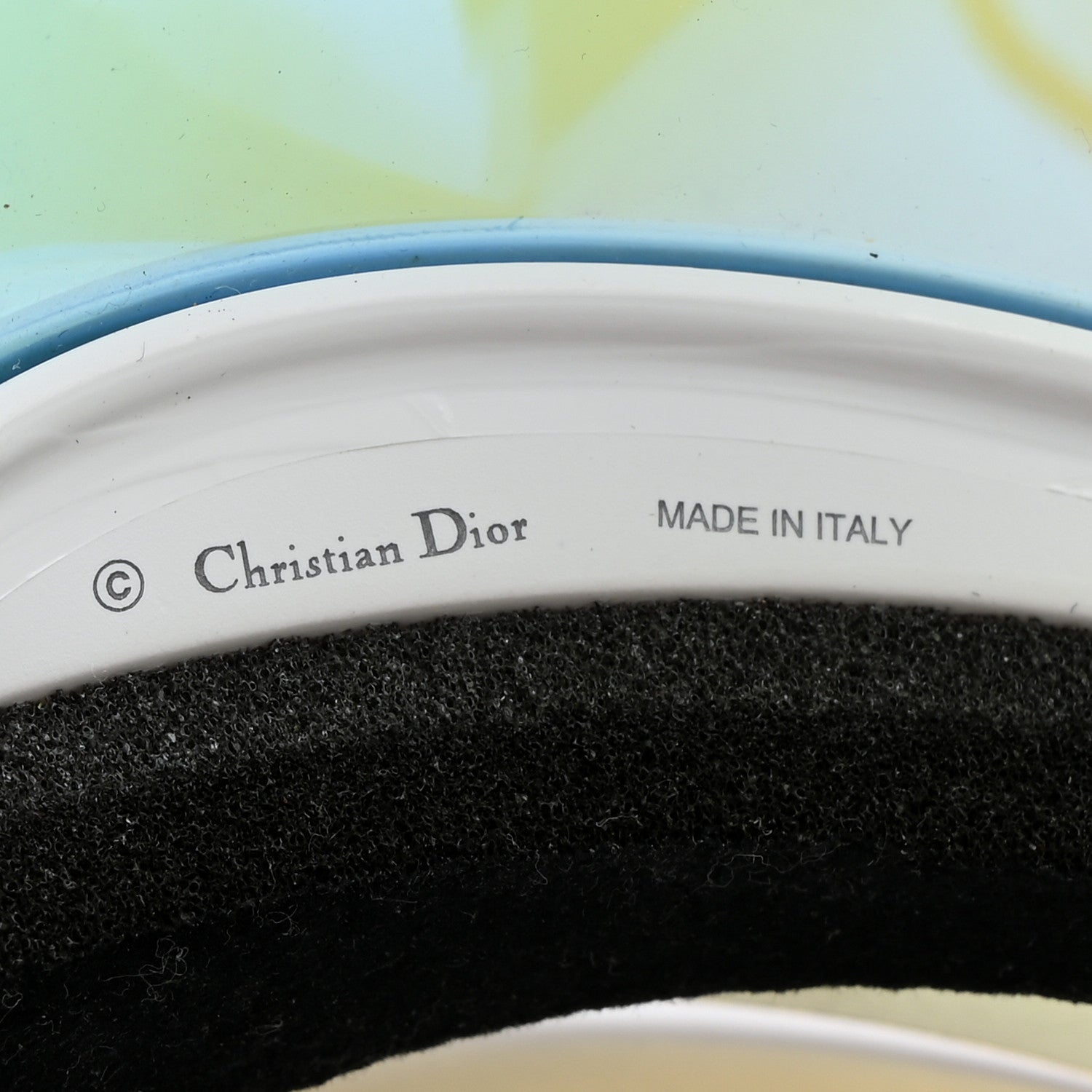 Christian Dior DiorClub1 Sun Visor Blue 8 of 11