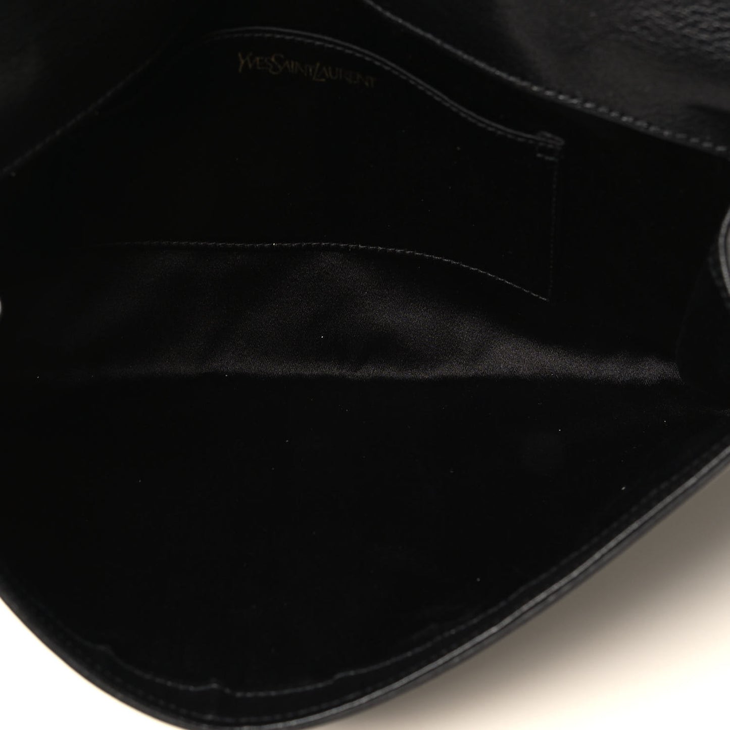 Calfskin Monogram Large Belle De Jour Clutch Black
