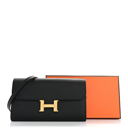 Hermes Epsom Constance Wallet To Go Black 11 of 11