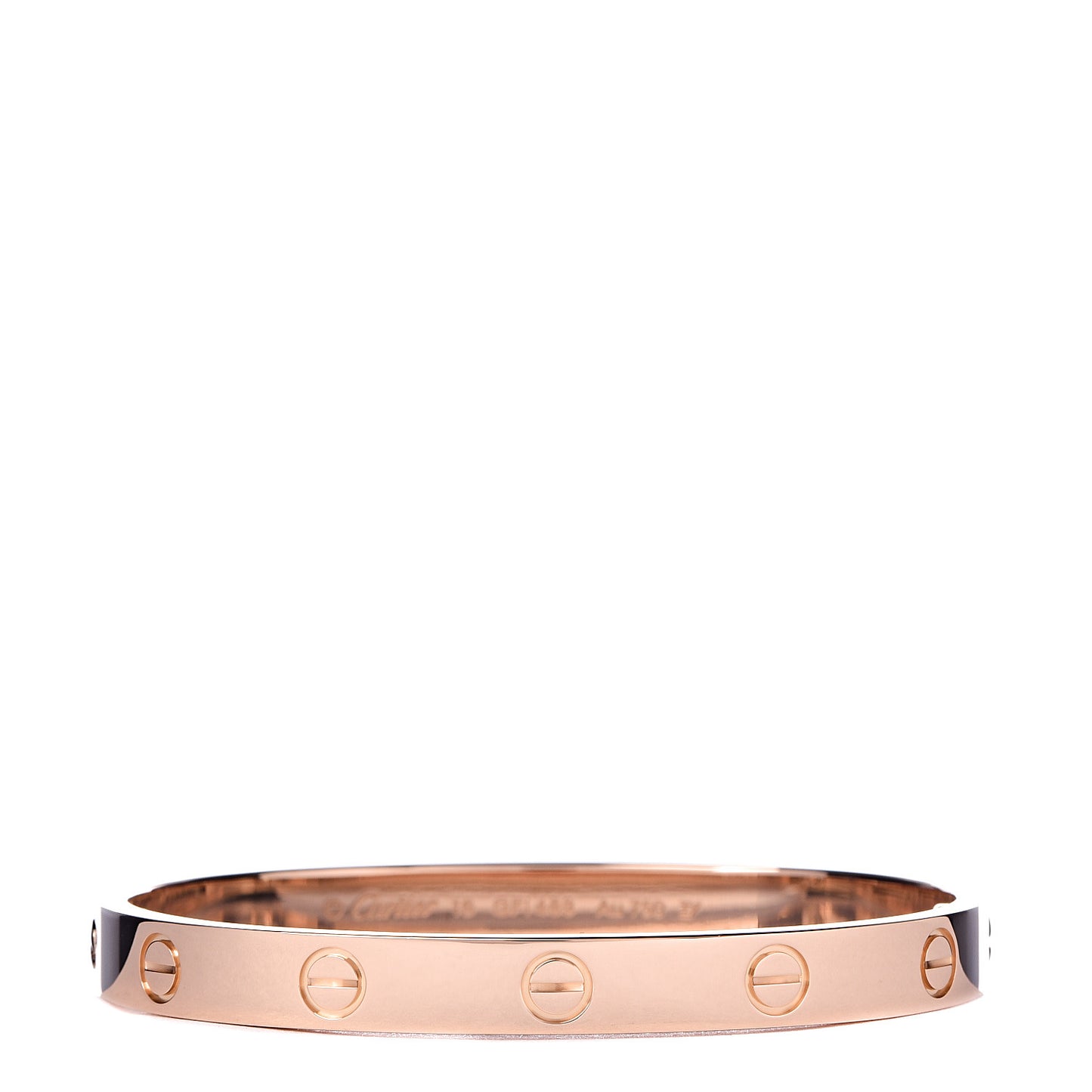18K Pink Gold LOVE Bracelet 16