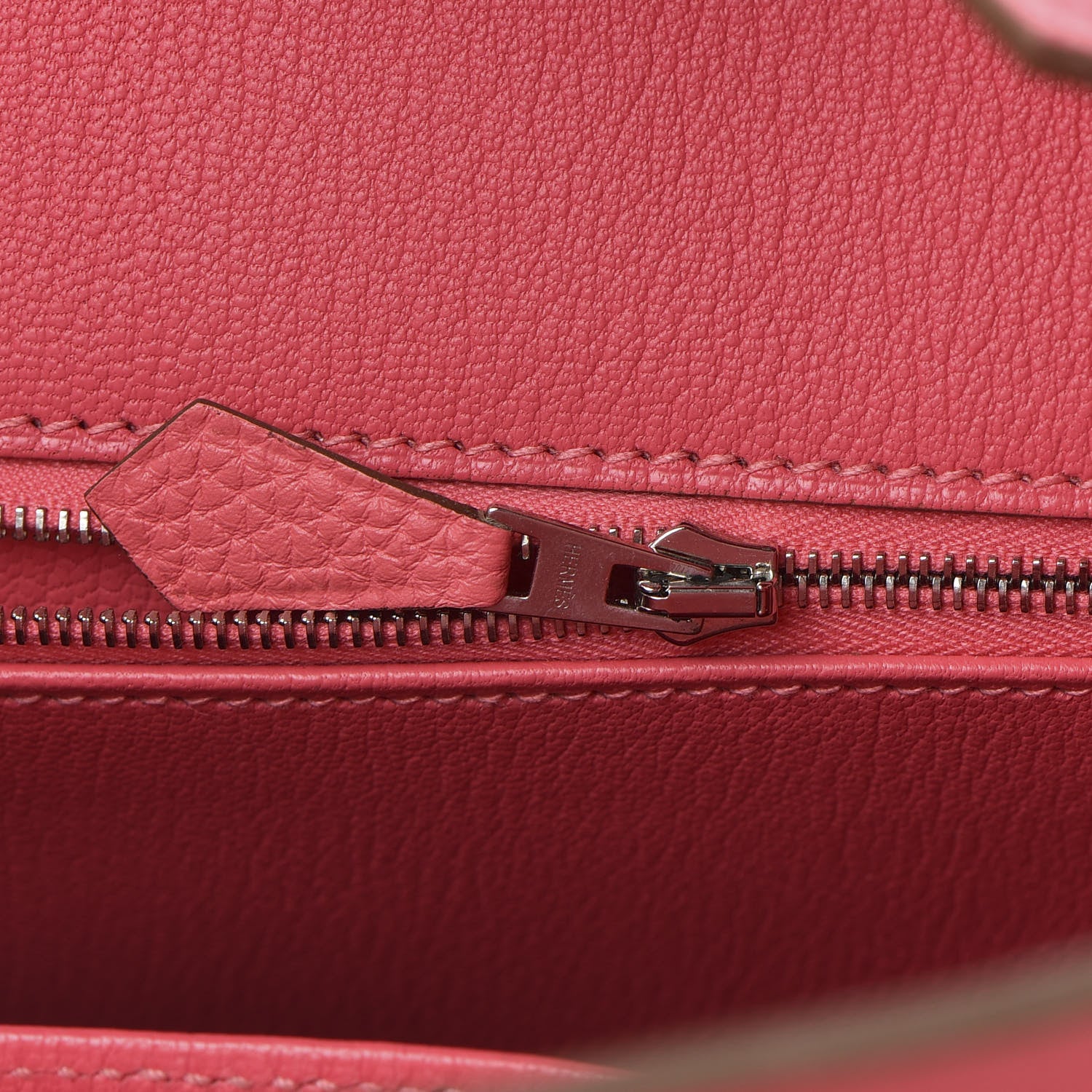 Hermes Togo Birkin 35 Rose Lipstick 18 of 33