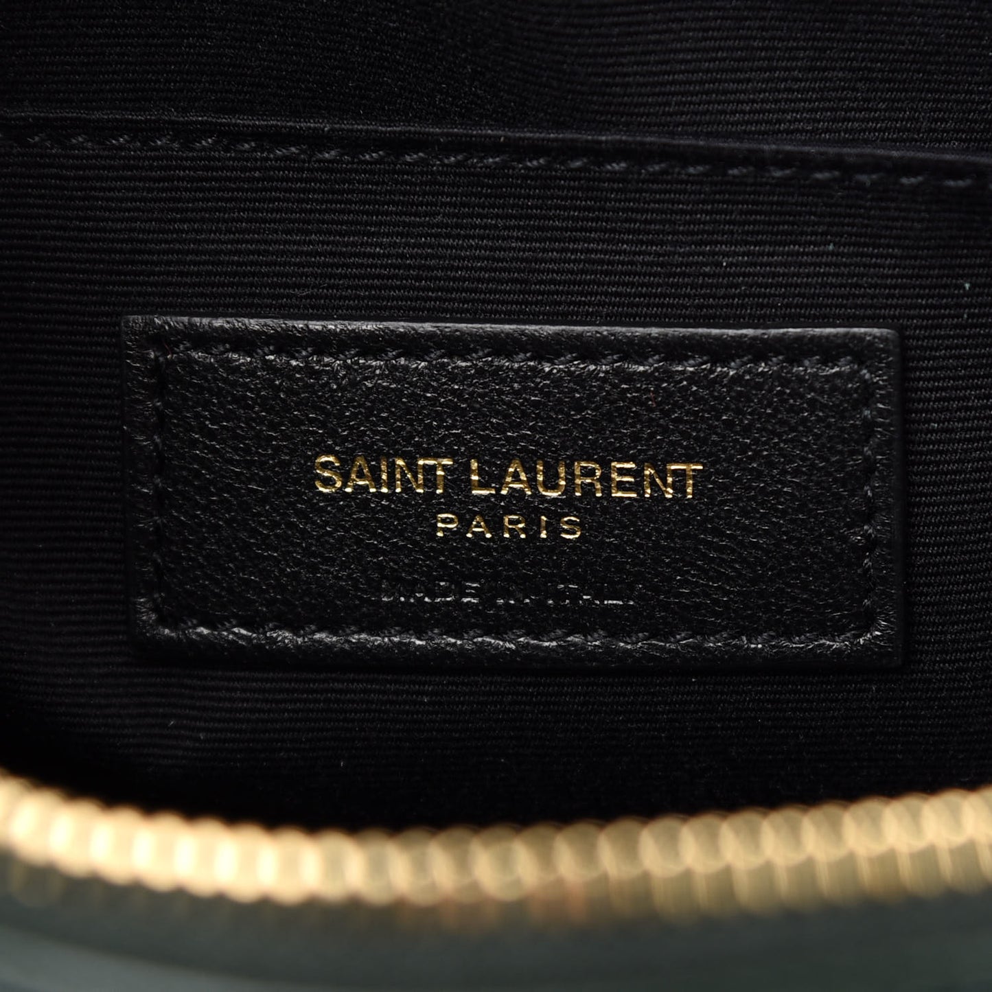 Calfskin Matelasse Monogram Lou Camera Bag Military Green