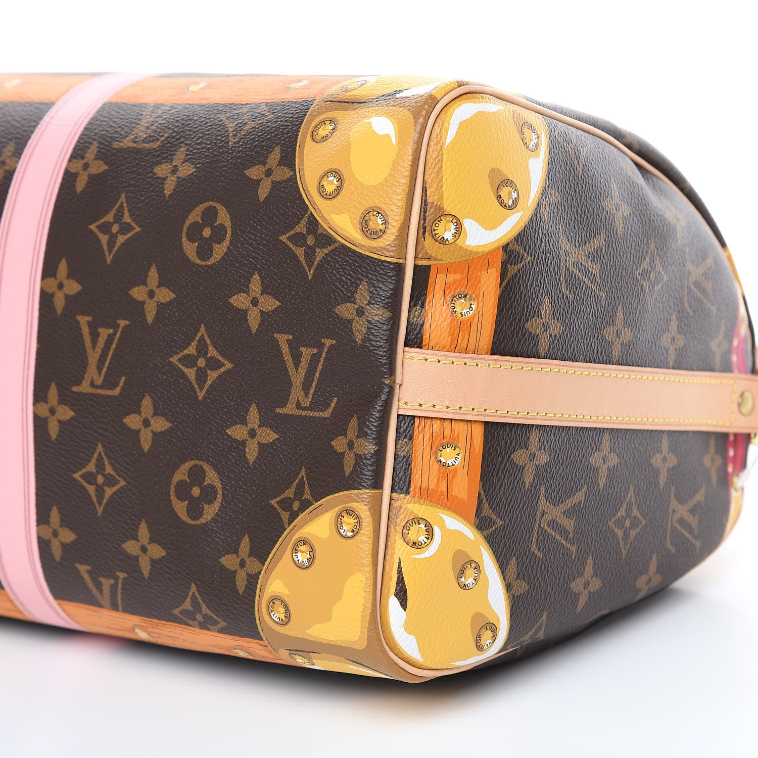 Louis Vuitton Monogram Summer Trunks Speedy Bandouliere 30 8 of 10