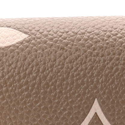 Louis Vuitton Empreinte Monogram Giant Sarah Wallet Tourterelle Creme 9 of 11