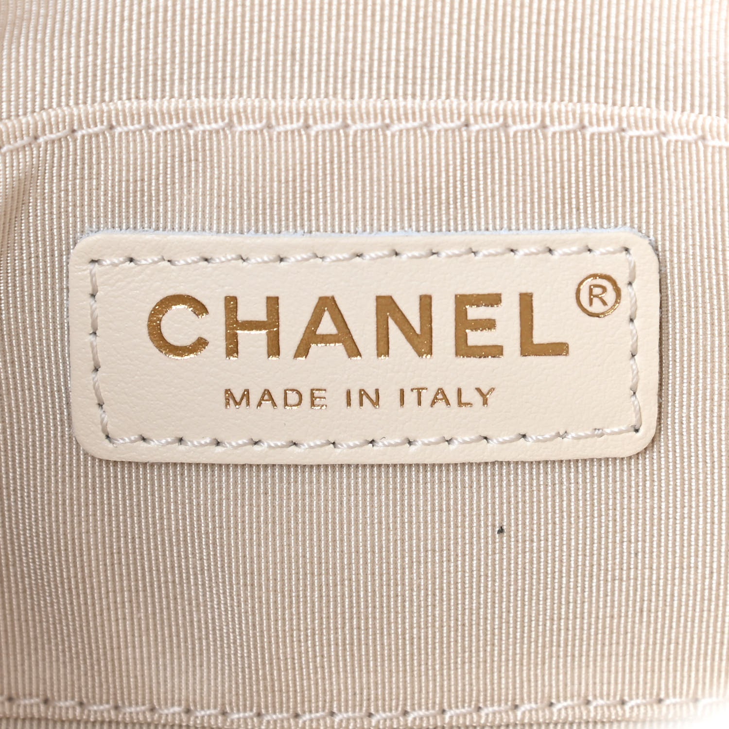Chanel Calfskin Quilted Mini Crystal Pearls Rectangular Flap White 6 of 10